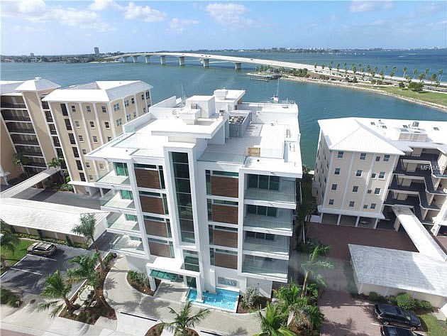 Unit 202 at Sarasota&#39;s One88 condominium recently  sold for $2.8 million