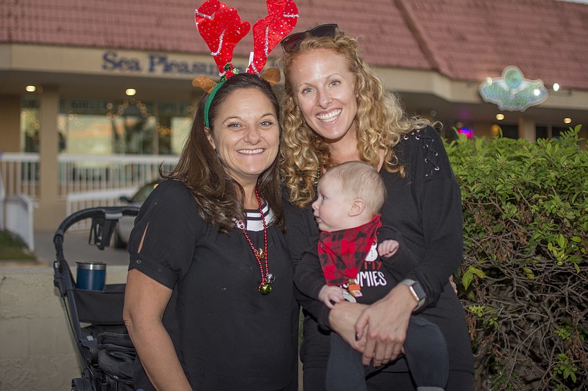 Wendy Schmitz, Lauren Rudidgr and Ashton Rudidgr