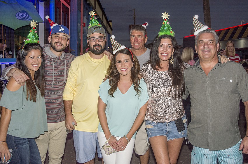 Tiffany Weidenfeller, Chris Baumann, Billy Baumann, Ashley Baumann, Todd Weidenfeller, Kat Baumann and Bill Baumann