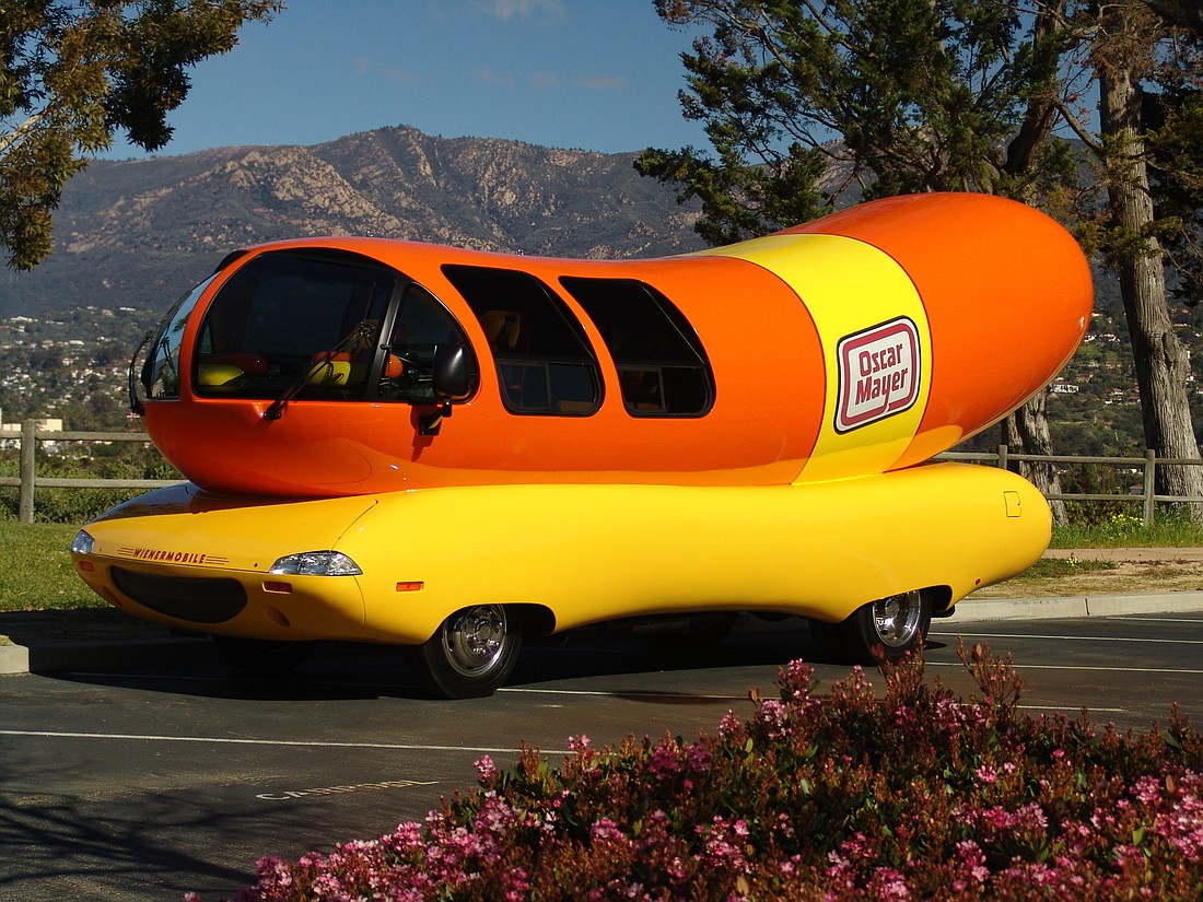 The Wienermobile is headed to Lakewood Ranch.