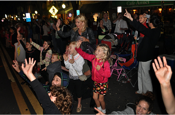 Downtown Sarasota Holiday Parade file photo.