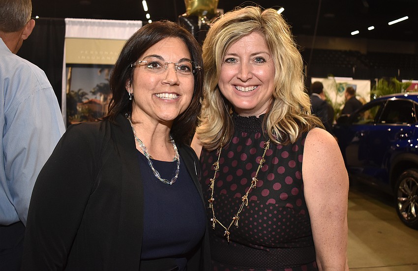 Chairwoman of the Lakewood Ranch Business Alliance Lori Ruth and  LWRBA Executive Director Heather Kasten.