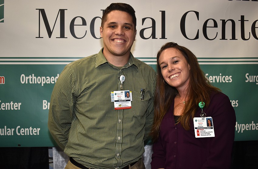 Mario Garruto and Jamie Johnson of Lakewood Ranch Medical Center