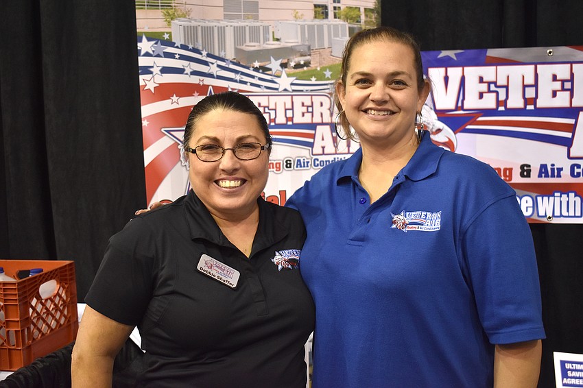 Debbie Shaffer and Trish Brown of Veteran Air
