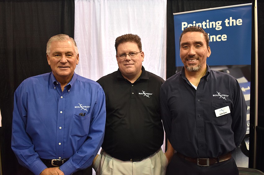 Gregg Pember, David Mercier and Eddie Bauer of SouthTech