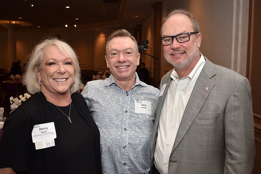 Sherry Koski, Terry French and Tom Koski