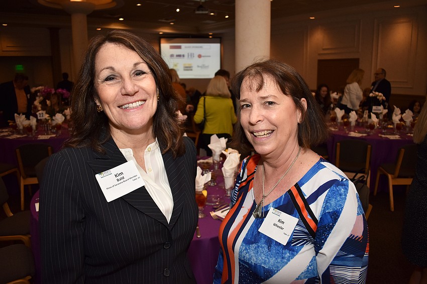 Kim Bald and Kim Wheeler