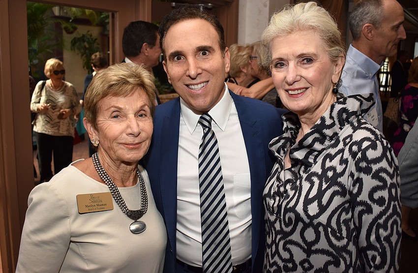 Marilyn Shuman, Brian Lipton and Anne Virag