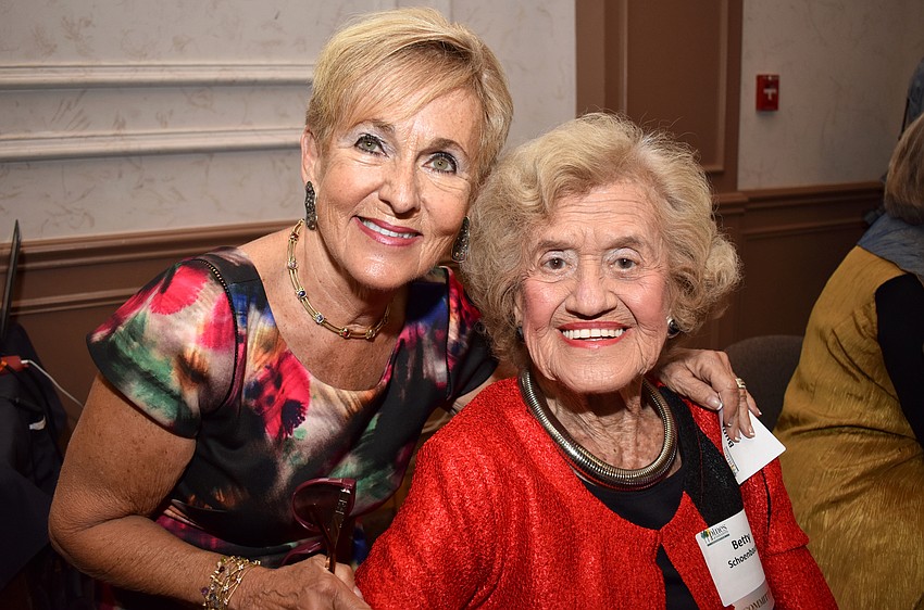 Bunny Skirboll and Betty Schoenbaum