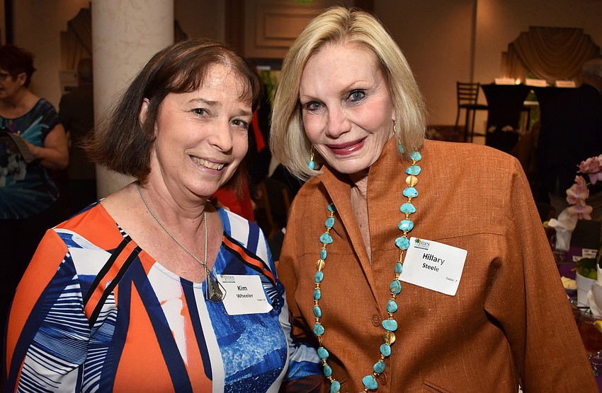 Kim Wheeler and Hillary Steele