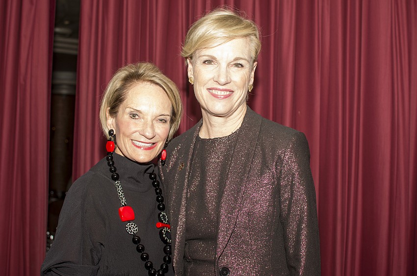Planned Parenthood of Southwest and Central Florida CEO Barbara A. Zdravecky and Planned Parenthood President Cecile Richards