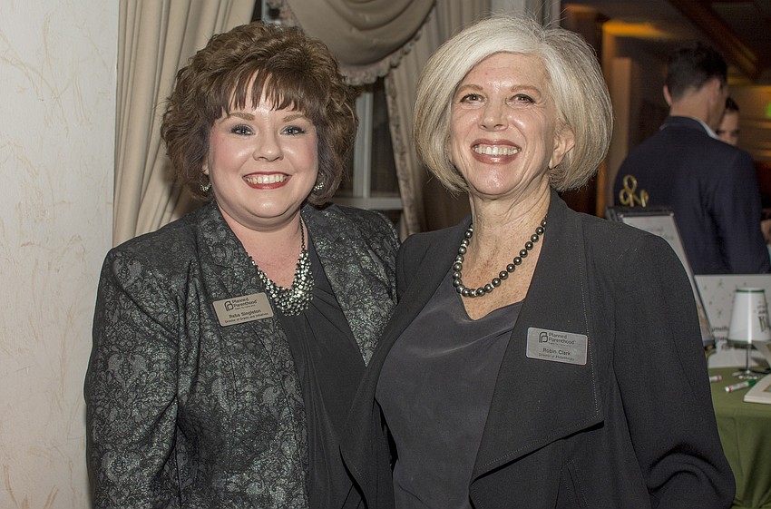 Reba Singleton and Robin Clark