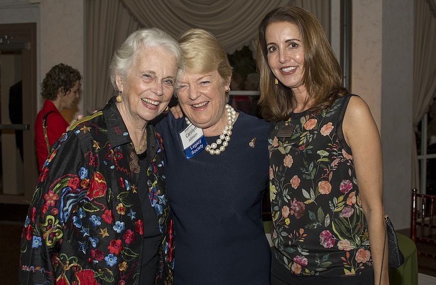 Mollie Cardamone, Carolyn Johnson and Rande Weissman