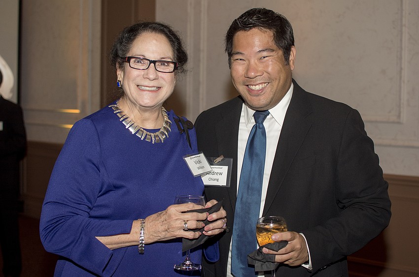 Vicki Wilson and Andrew Chiang