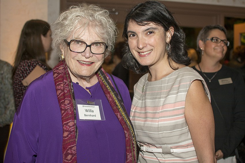 Willa Bernhard and Hermione Gilpin