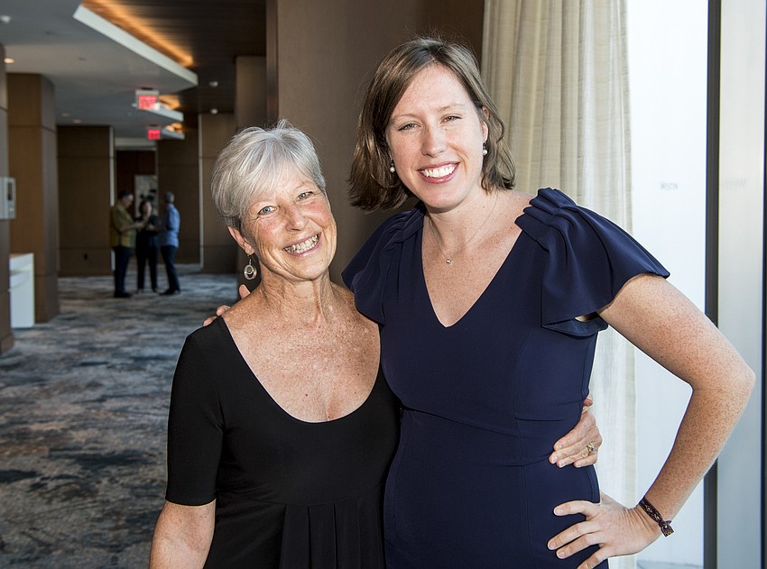 Susie Haas and Lauren Hughey