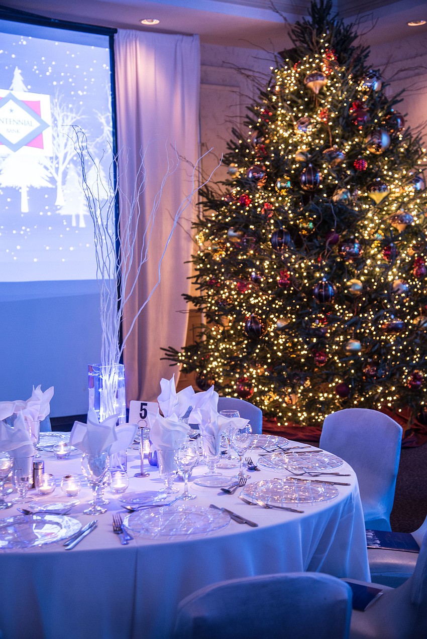 Decorations at the Gala.