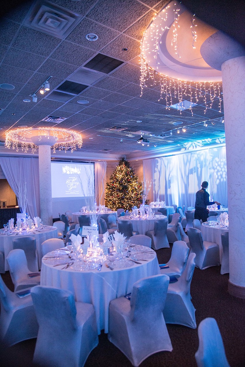 Decorations at the Gala.