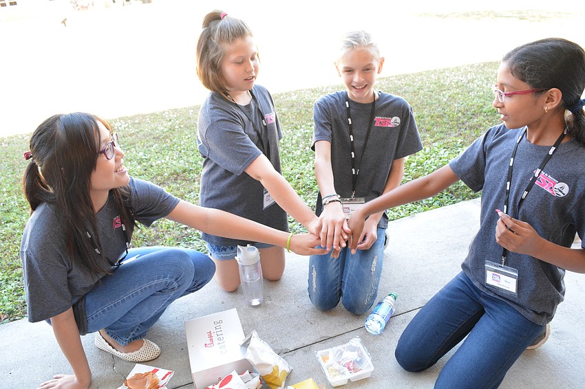 Willis Elementary's catapult team, self named as 