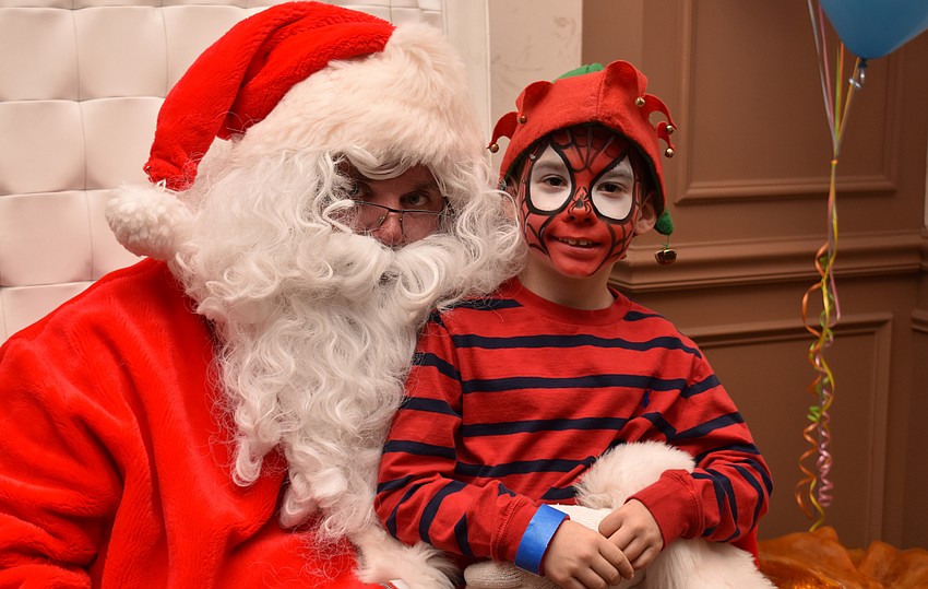 Santa Claus meets Caleb Gay