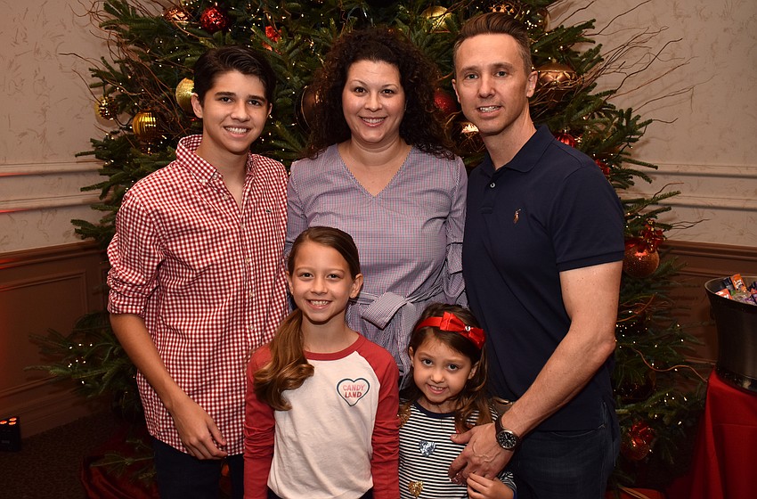 Addison, Hadley, Bianca, Reese and Richard Lawrence