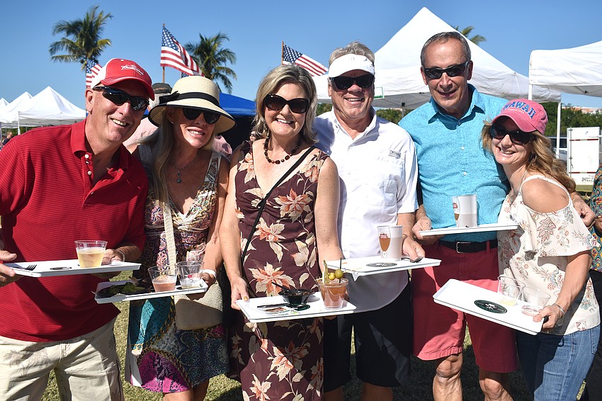 Doug Withers, Linda Chambers, Lisa and Joe Adamaitis and Dick and Emily Crowley