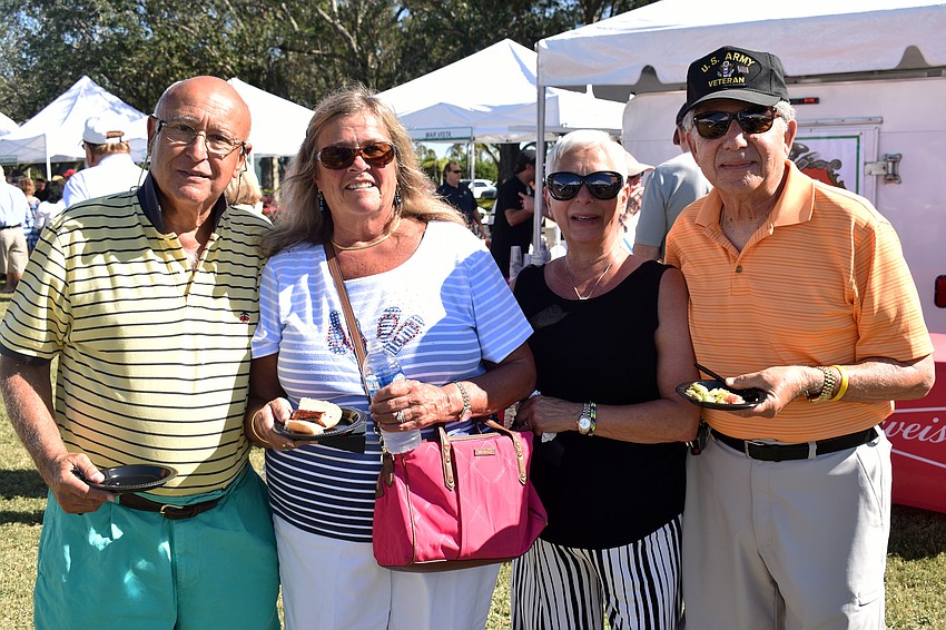 Hugh and Anne Fiore and Theresa and Lenny DiStefano