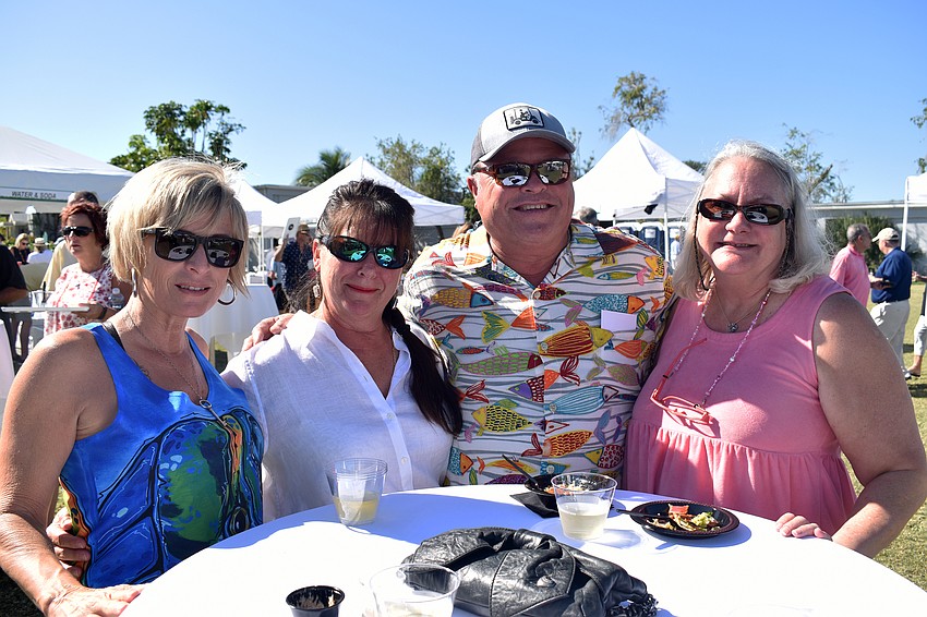 Robin Godfrey, Michelle Woodson, Mark Anderson and Martha Wright