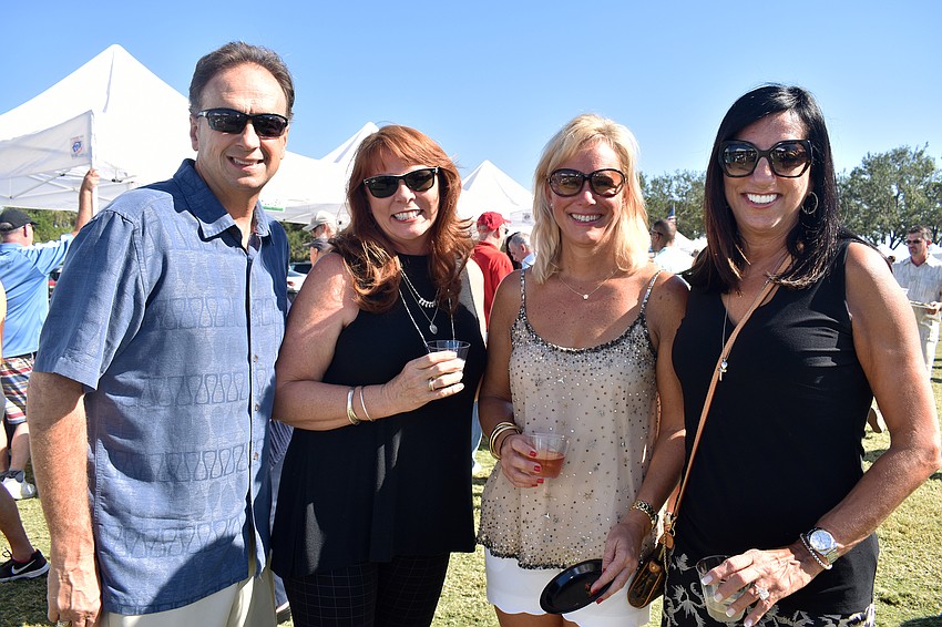 Doug and Kim Barber, Liz Madzula and Diane Murray