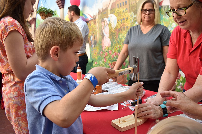 Bodie Marinucci builds a sailboat.