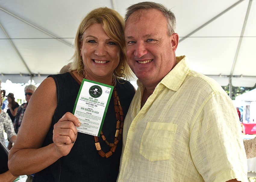 Jill and John Raleigh are the winners of the $20,000 cash prize.