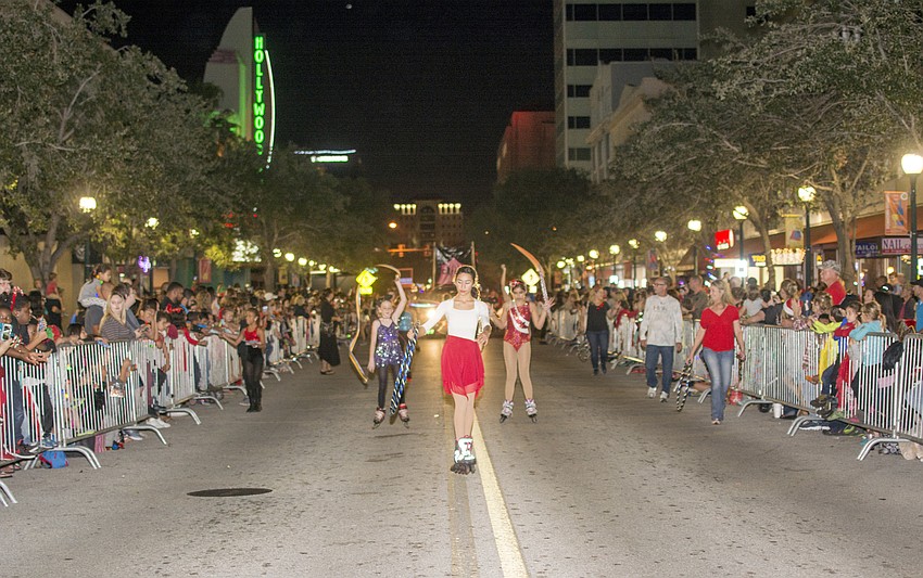 The circus-themed parade started at the intersection of Main Street and U.S. 301 and ended at Gulfstream Avenue.