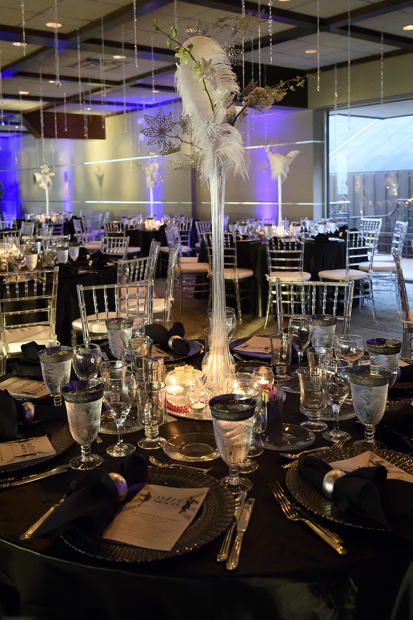 Beautiful decor and tablescapes at Michael's On The Bay for Designing Women's Boutique