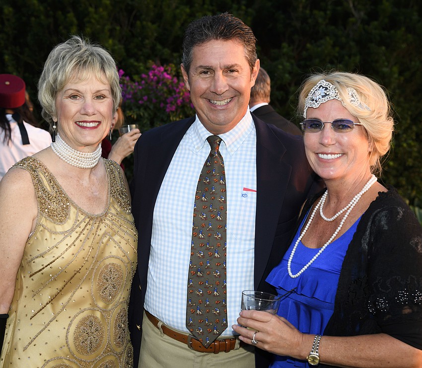 Marjorie Floyd with Larry Writt and Courtney Boboski