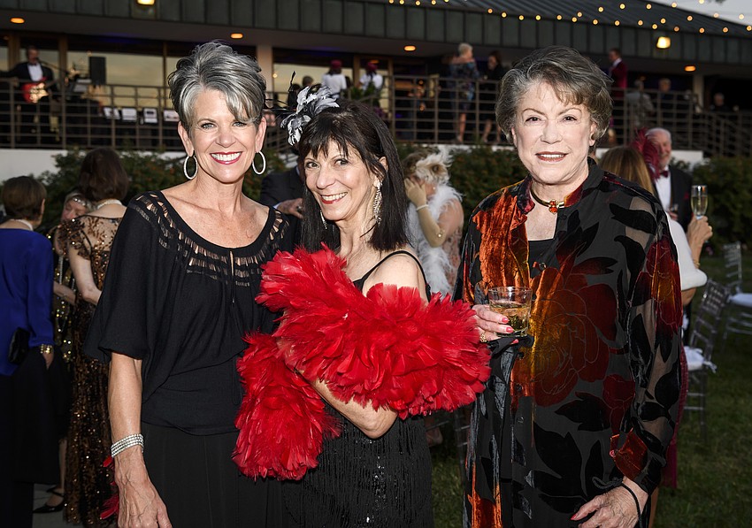 Sally Schule with Carolyn Michel and Susan Buck