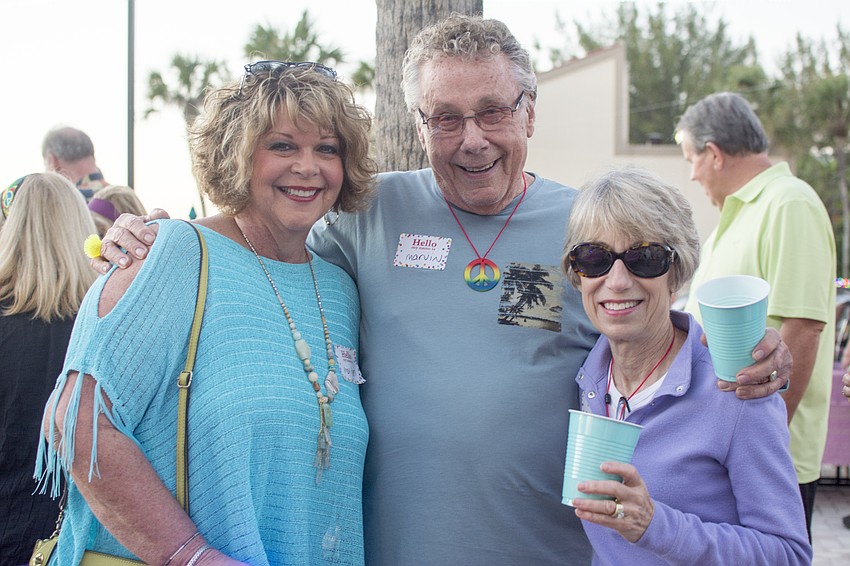 Marilyn Calhoun, Marvin Ferguson and Bronwyn Ferguson