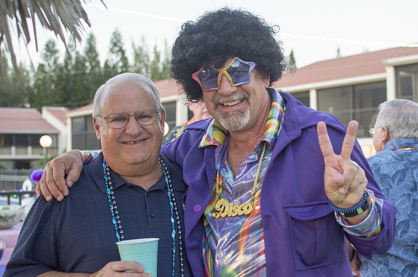 Board President John Zefeldt and Mark Meador