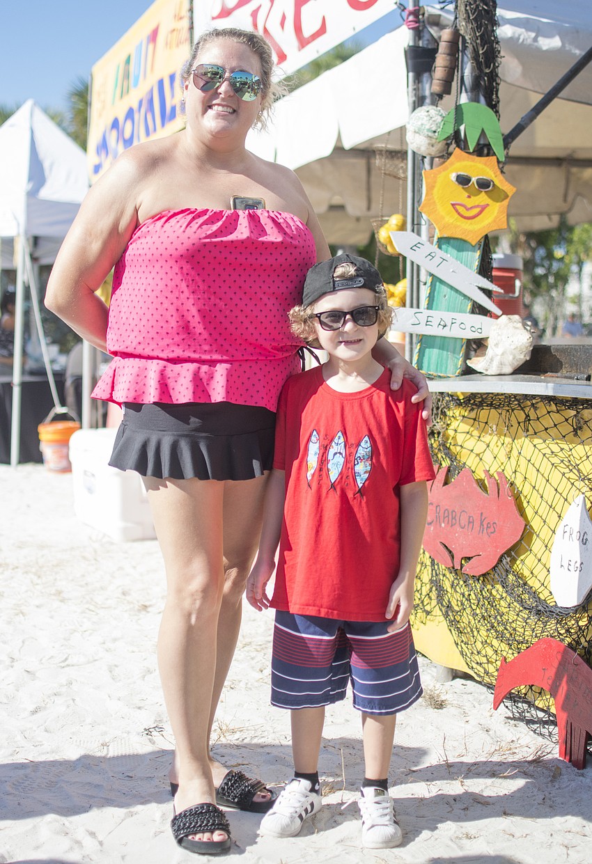 Ariane Walters and Cristian Faria