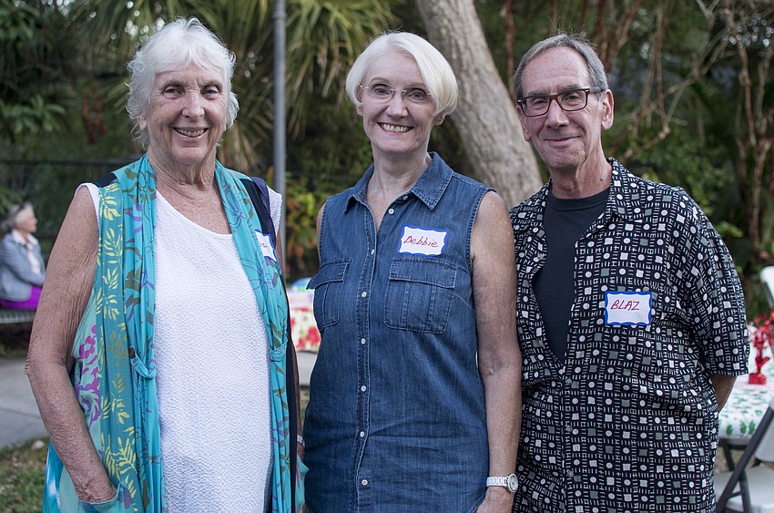 Susan Lachet, Debbie Lucas and Blaz Lucas