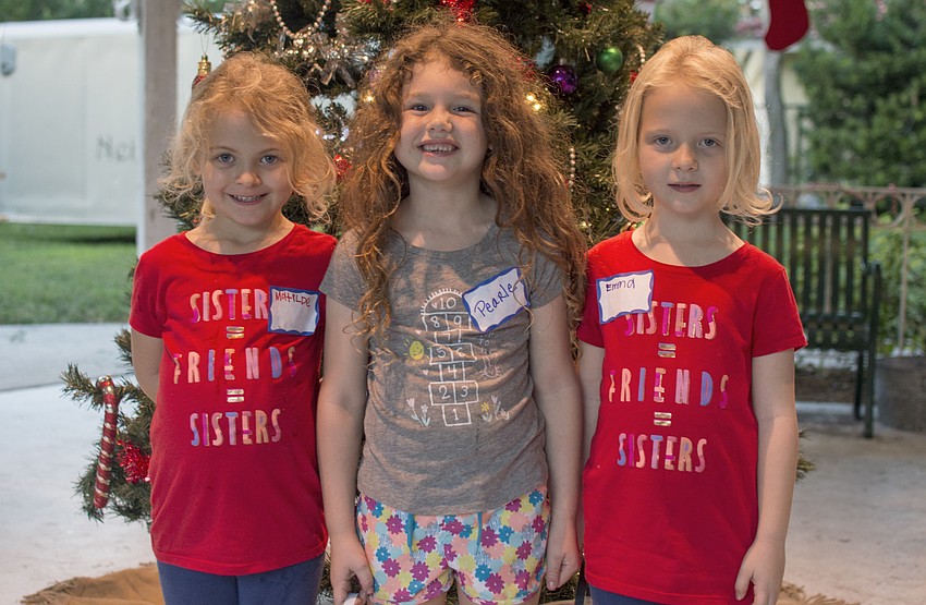 Matilde Hatfield, Pearle Carey and Emma Hatfield