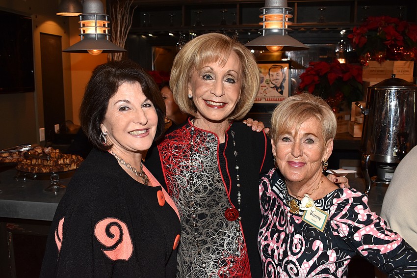 Kathy Bernstein, Barbara Simon and Bunny Skirboll