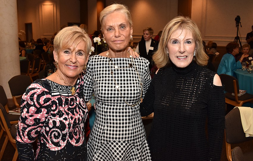 Bunny Skirboll, Faith Goldman and Lois Lucek