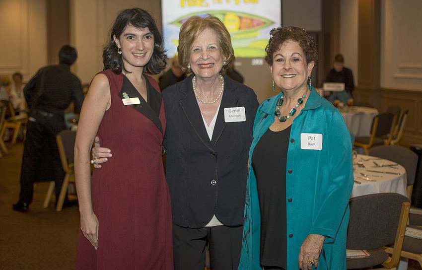 Hermione Gilpin, Genie Aberson and Pat Baer