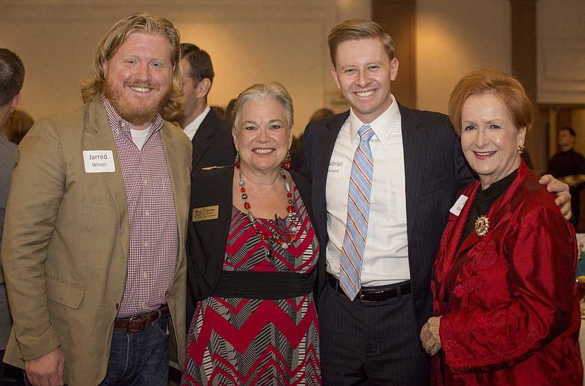 Jarred Wilson, Shirley Brown, Gabriel Hament and Jane Goodwin