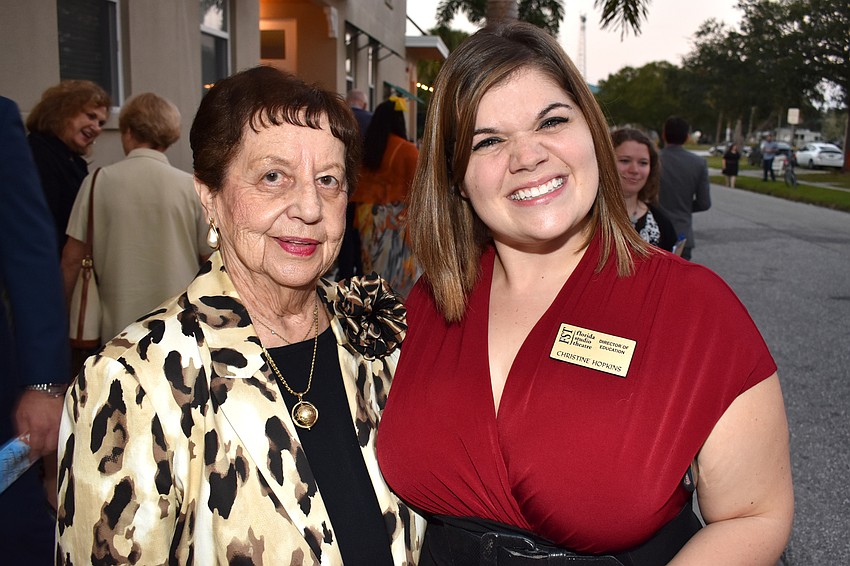 Shirley Fine and Christine Hopkins