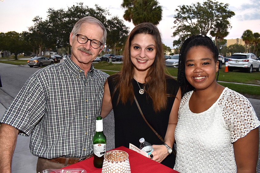 James Young, Zoe Speas and Kihresha Redmond
