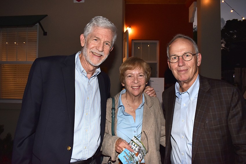 FST Board Chairman Dennis McGillicuddy with John and Nora Patterson