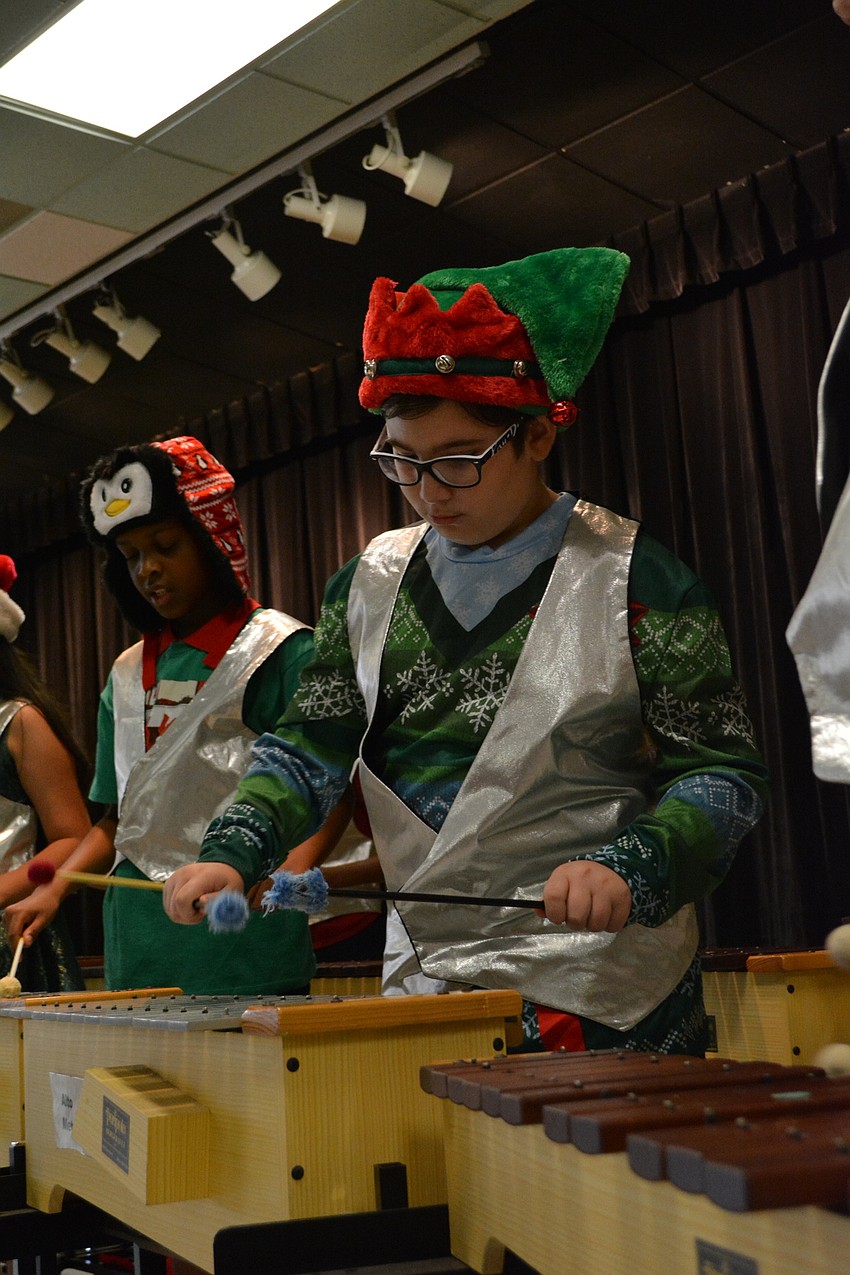 Giovanni Valentino starts the program with a 