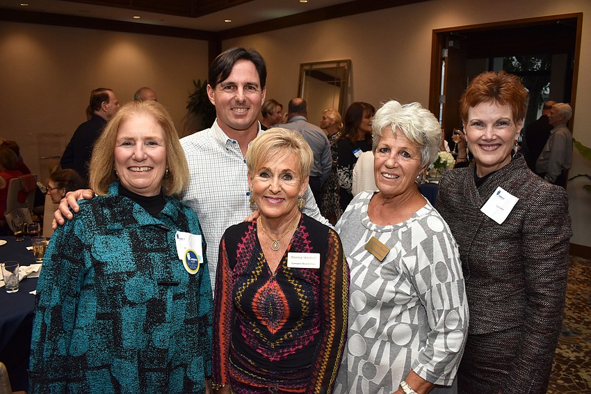 Board members Dale Wolfson, Paul Tarantino, Bunny Skirboll, Marlene Hauck and Lynn Buehler