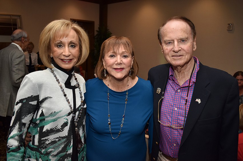 Barbara Simon and Helen and Len Glaser